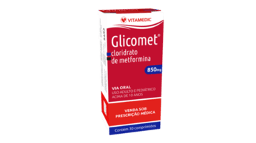 Glicomet 850Mg Com C/ 3X10