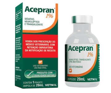 Acepran 1,0% 20Ml - Vetnil