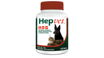 Hepvet C/ 30 Comprimidos - Vetnil