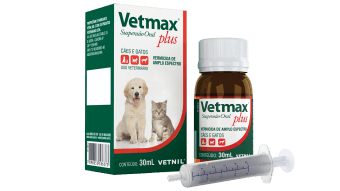 Vetmax Plus Suspensao 30Ml - Vetnil