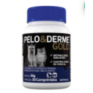 Pelo & Derme Gold C/ 30 Comprimidos - Vetnil
