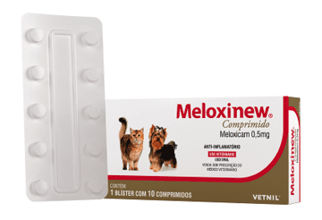 Meloxinew 0,5Mg C/ 10 Comprimidos - Vetnil