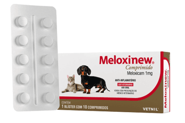 Meloxinew 1Mg C/ 10 Comprimidos - Vetnil