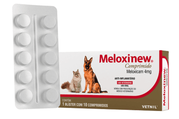 Meloxinew 4Mg C/ 10 Comprimidos - Vetnil