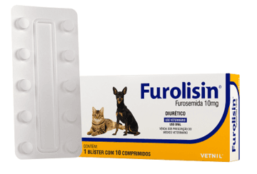 Furolisin 10Mg C/ 10 Comprimidos - Vetnil