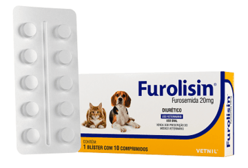 Furolisin 20Mg C/ 10 Comprimidos - Vetnil