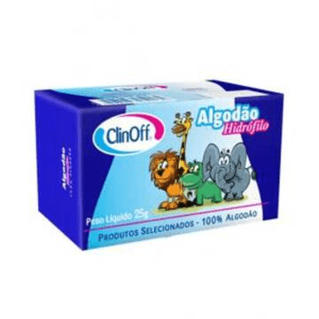 ALGODÃO CLIN OFF 25 g UN
