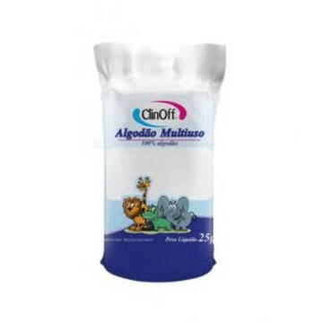 ALGODÃO CLIN OFF MULTIUSO 25 g UN