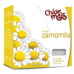 Chá De Camomila Natural Cx10 Sachês 1g - Chá
