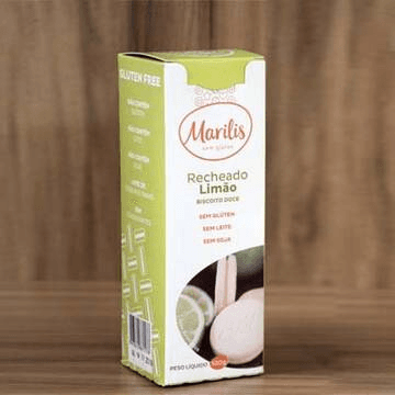Biscoito Recheado Limão 100g - Marilis