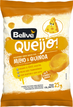 Salgadinho Belive sabor Queijo 25g