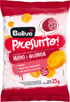 Salgadinho Belive sabor Presunto 25g