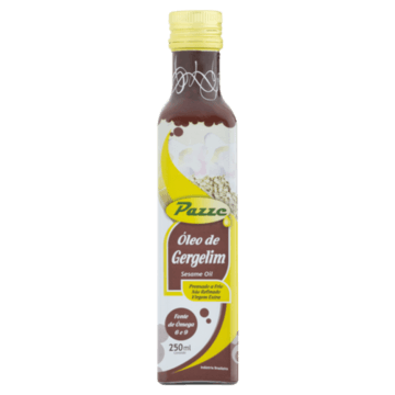 Óleo de Gergelim Extra Virgem Pazze Vidro 250ml