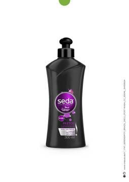 Creme Para Pentear Seda Pretos Luminosos 300Ml