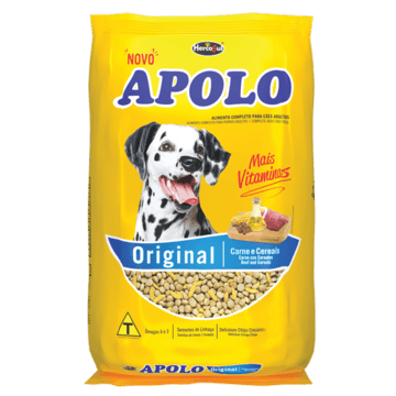 Apolo Original - Adultos Todas as Raças - Carne e Cereais - 10,1Kg