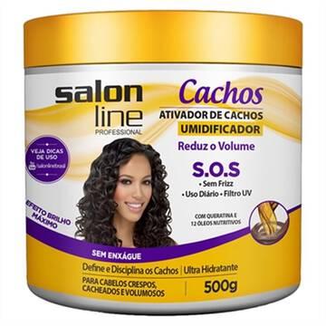 Ativador Cachos Salon Line 500Ml Umedecidos Pote Unit
