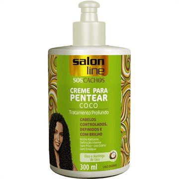 Creme Para Pentear Salon Line 300Ml Sos Coco Unit