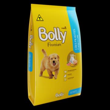 BOLLY PREMIUM CAES FILHOTES SABOR FRANGO E LEITE SC/1 KG