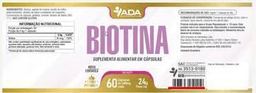 BIOTINA 400 MG 60 CPS ADA