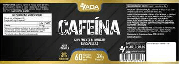 CAFEÍNA EX 400 MG 60 CPS ADA