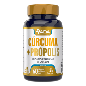 CÚRCUMA + PRÓPOLIS 350 MG 60 CPS
