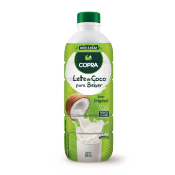 Leite De Coco Pronto Para Beber Sem Açúcar 900Ml - Copra