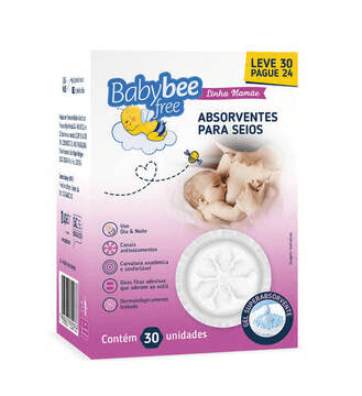 ABSORVENTE DE SEIOS BBF - 30 UND