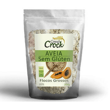 Aveia Sem Glúten - Flocos Médios - 200G