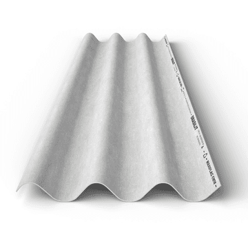 Telha Maxiplac 6mm 4,60x1,06m CRFS Cinza - Brasilit