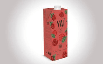 Chá Verde Frutas Vermelhas - 1L - YAÍ
