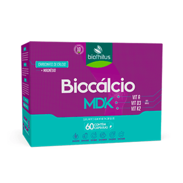 Biocálcio MDK 60caps - Biofhitus