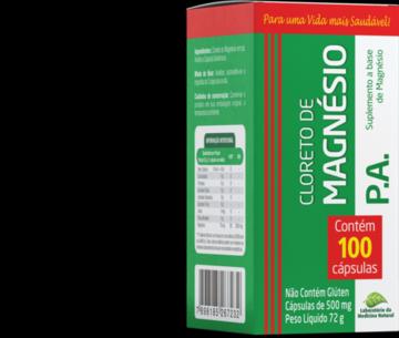 CLORETO DE MAGNESIO 100 CAPS
