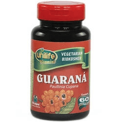 Guaraná 60 Cápsulas 500mg - Unilife
