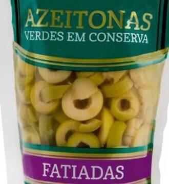AZEITONA BEIJA FLOR VERDE SACHE FATIADA 120G