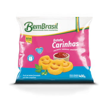 Batata Bem Brasil Carinhas 400G