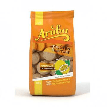 Biscoito de Maracujá 100g - Aruba