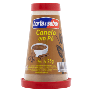 Canela em Pó Horta & Sabor Frasco 25g