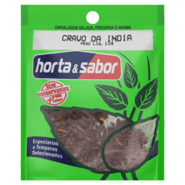 Cravo-da-Índia Horta & Sabor Pacote 10g