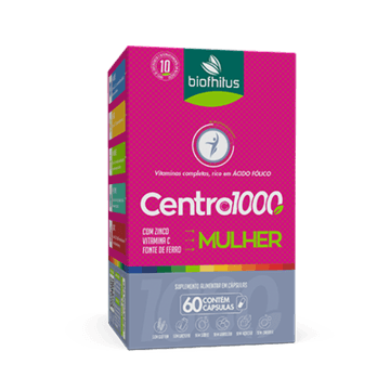 Centro1000 Mulher 60caps - Biofhitus