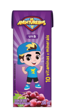 AVENTUREIROS BEBIDA DE UVA 200ML