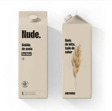 Nude Leite de Aveia 1L + cálcio