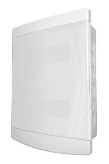 Quadro De Distribuição Embutir 12/16 Disjuntores Sem Barramento Porta Branca - Tigre