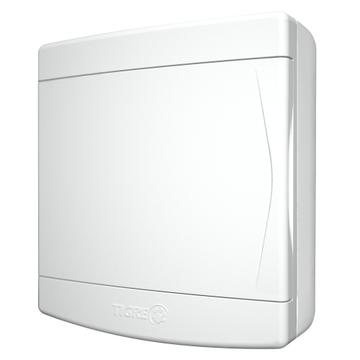 Quadro De Distribuição Sobrepor 3/4 Disjuntores Sem Barramento Porta Branca - Tigre
