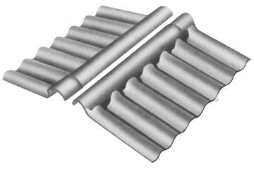 Cumeeira articula inferior 0500x4mm P3 - imbralit