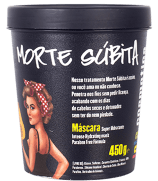 Máscara Super Hidratante - Morte Súbita - 450 g
