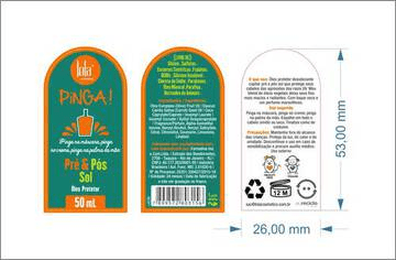 Pinga - Pré e Pós Sol 50mL