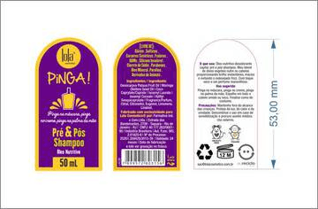Pinga - Pré e Pós Shampoo 50mL