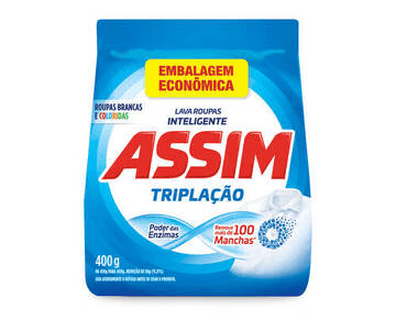 DET PO ASSIM TRIPLACAO EMB EC 400G 3931 QTD. 864.00