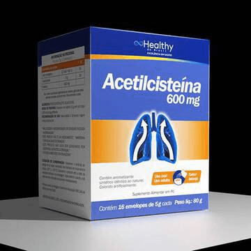 ACETILCISTEINA 600MG 16X5G ENV