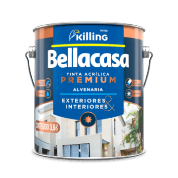Bellacasa Tinta Acrílica Fosco Premium Base A Colorline - 3,6L